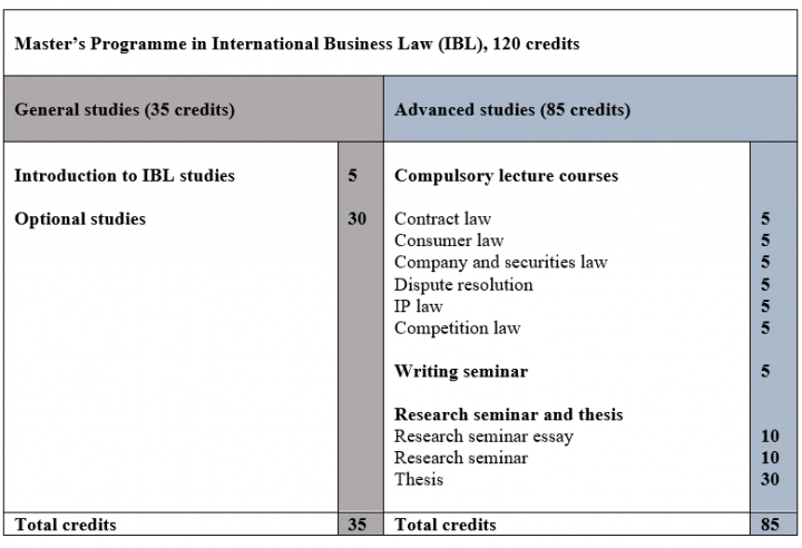 IBL programme structure diagram