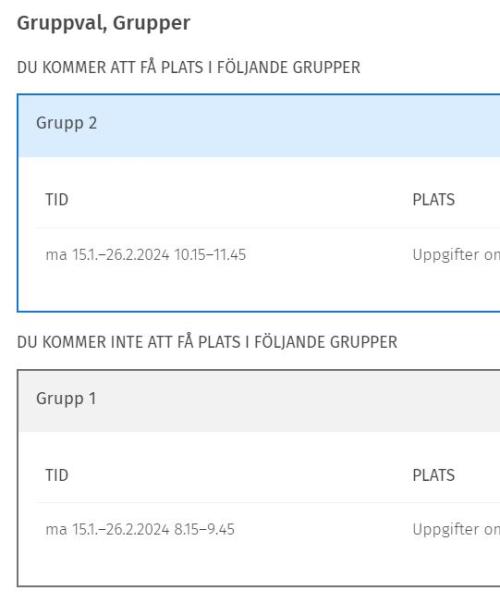 Skärmdump av anmälans uppgifter i Sisu.