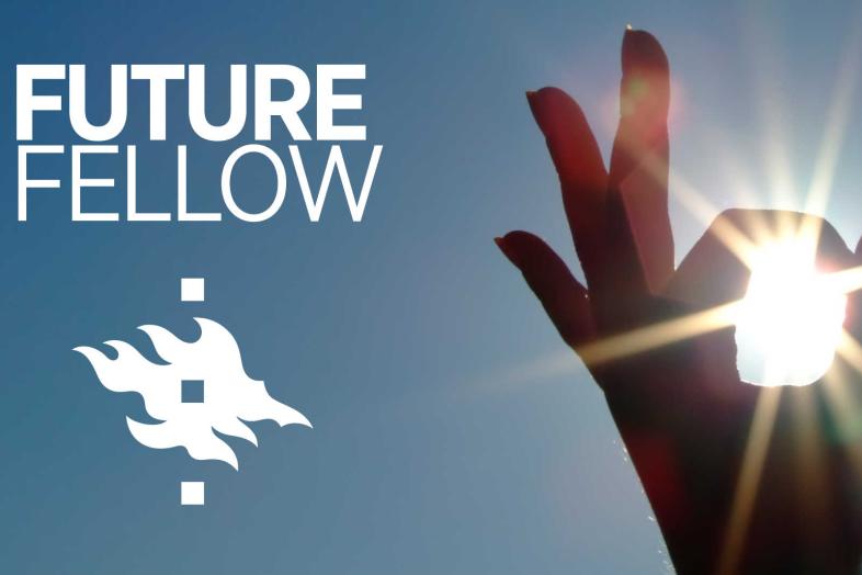 En illustration med texten Future Fellow
