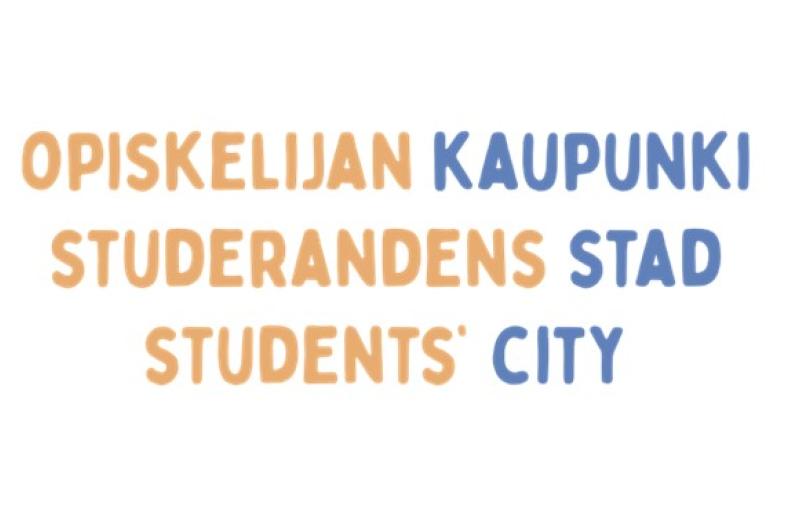 Opiskelijan kaupunki -mainoskuva