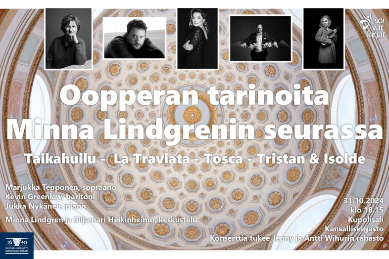 Oopperan tarinoita Minna Lindgrenin seurassa. 31.1.2024.