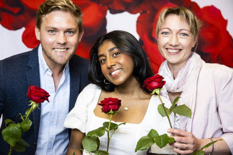 Kuva valmistujaisista