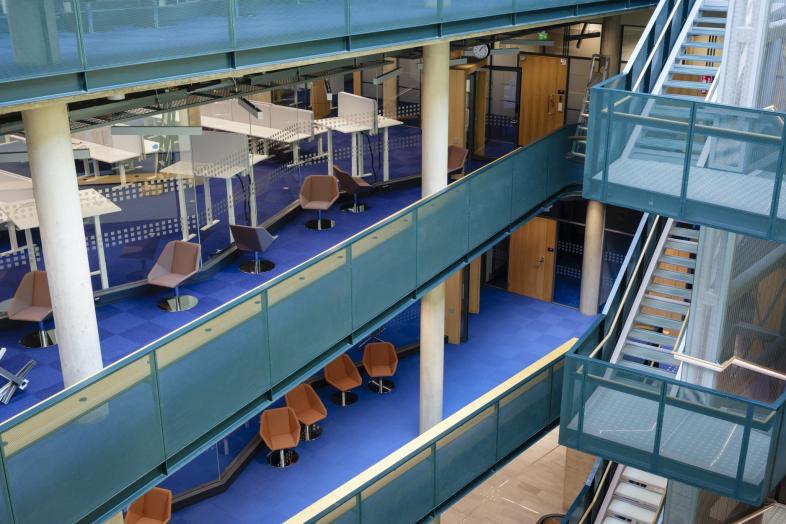 Staircase in Learning Centre Aleksandria