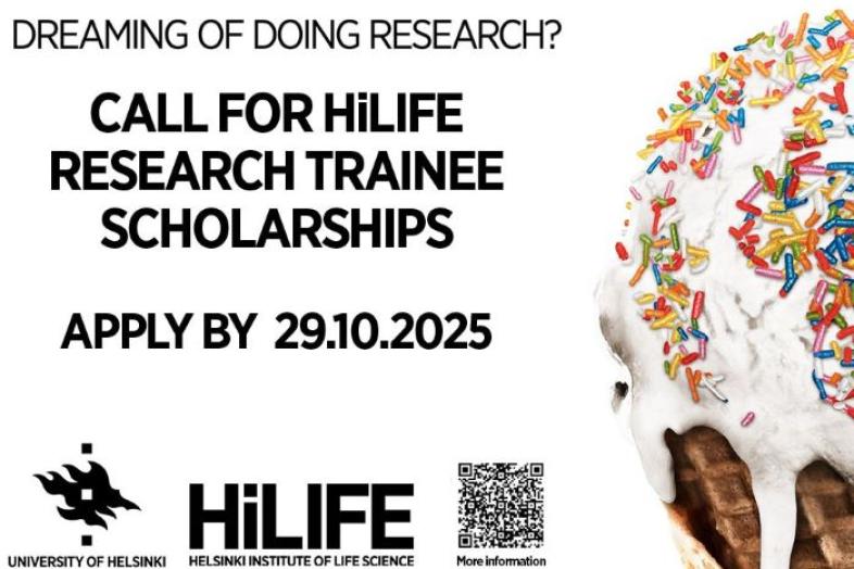 HiLIFE Research Trainee Scholarships