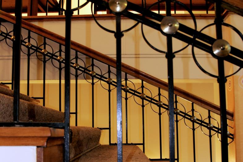 Stairs in Language Centre.