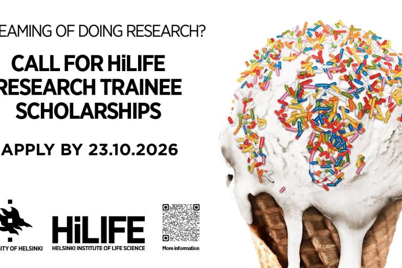 HiLIFE Research Trainee Scholarship