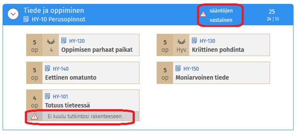 Kuvakaappaus Sisun käyttöliittymästä