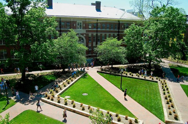 UNC campus.