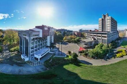 University of Canterbury campus.