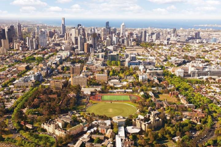 University of Melbourne campus.
