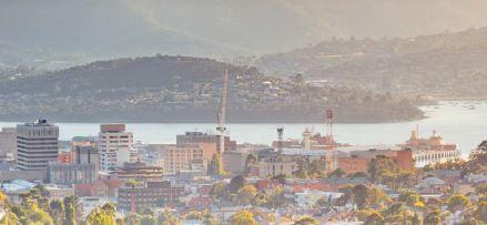 Hobart cityscape,