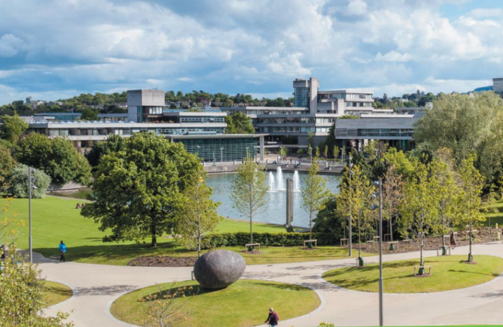 University College Dublin campus view.